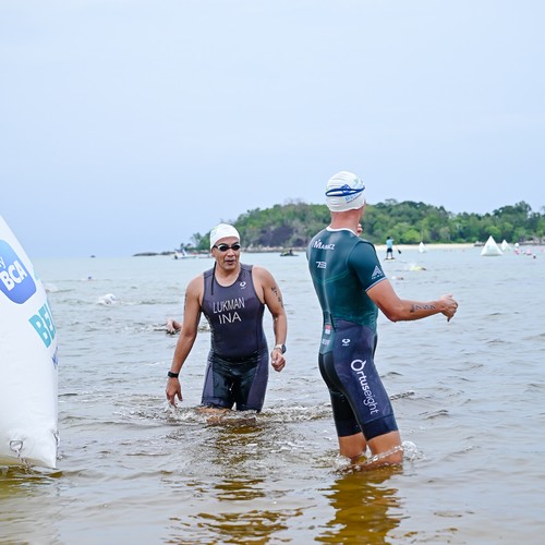 Race photo from Belitung Multisport Festival
