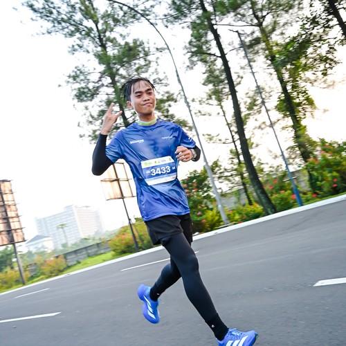 Race photo from BOGORUN 2026