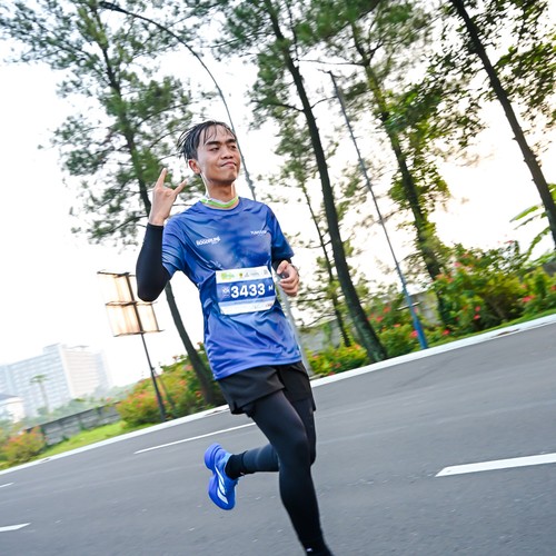 Race photo from BOGORUN 2026