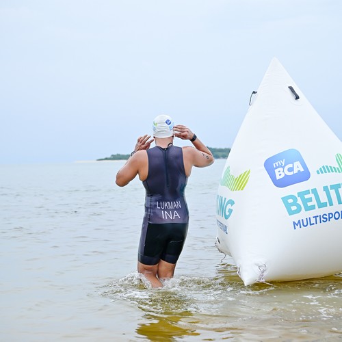 Race photo from Belitung Multisport Festival