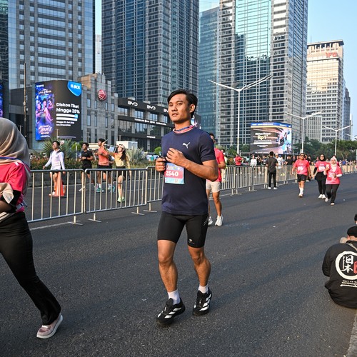 Race photo from SMARTFREN RUN 2026