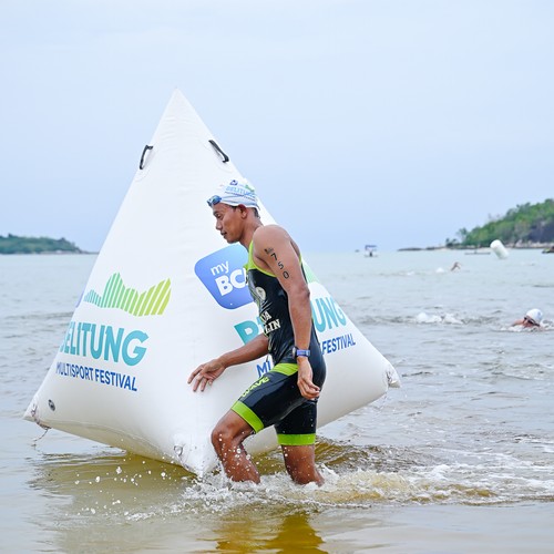 Race photo from Belitung Multisport Festival