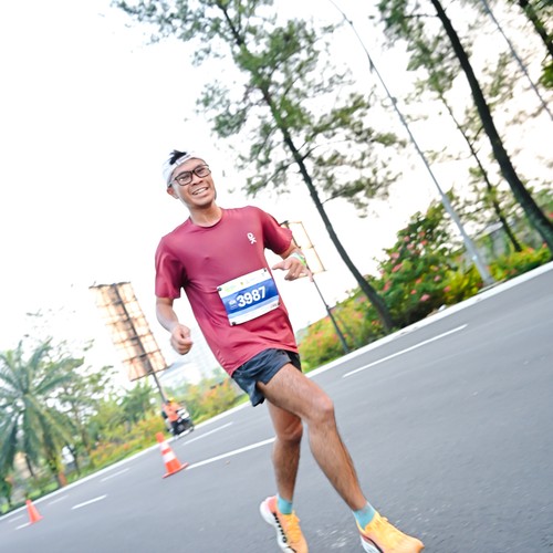 Race photo from BOGORUN 2026