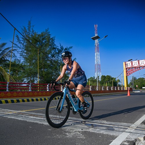 Race photo from Belitung Multisport Festival