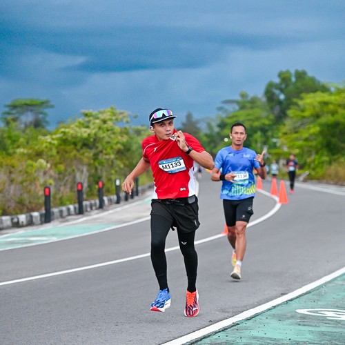 Race photo from Belitung Multisport Festival