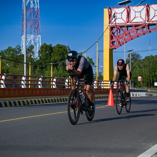 Race photo from Belitung Multisport Festival
