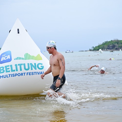 Race photo from Belitung Multisport Festival