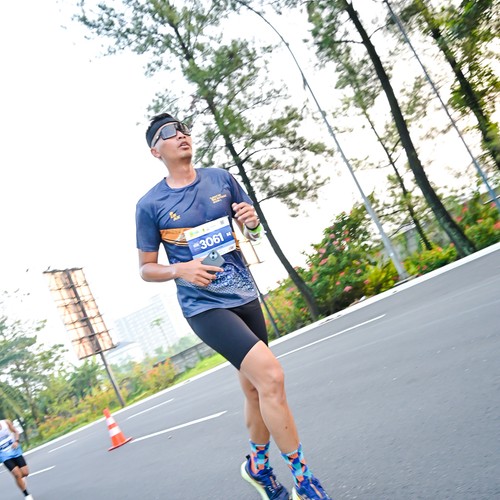 Race photo from BOGORUN 2026