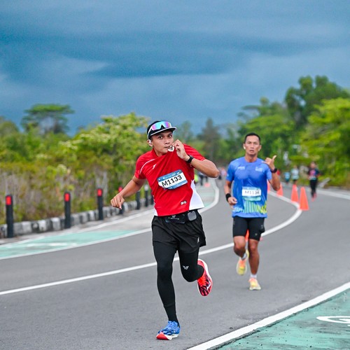 Race photo from Belitung Multisport Festival
