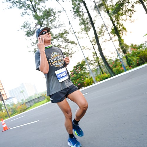 Race photo from BOGORUN 2026