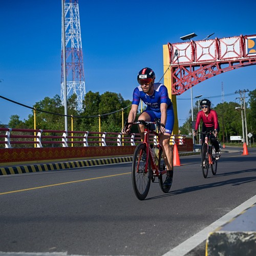 Race photo from Belitung Multisport Festival