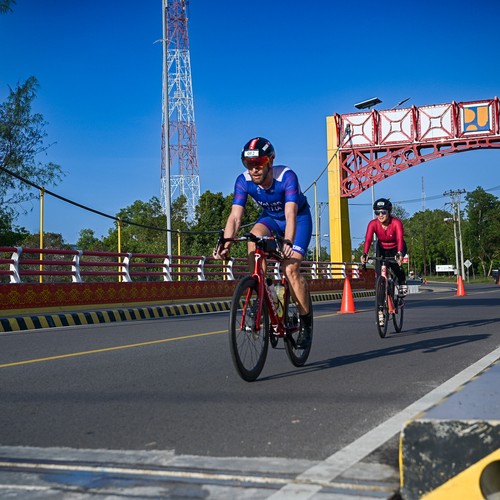 Race photo from Belitung Multisport Festival