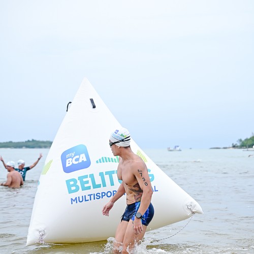 Race photo from Belitung Multisport Festival