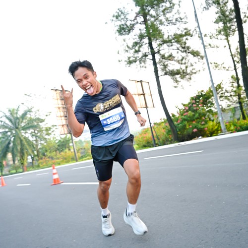 Race photo from BOGORUN 2026