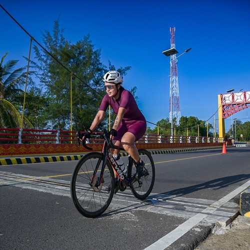 Race photo from Belitung Multisport Festival