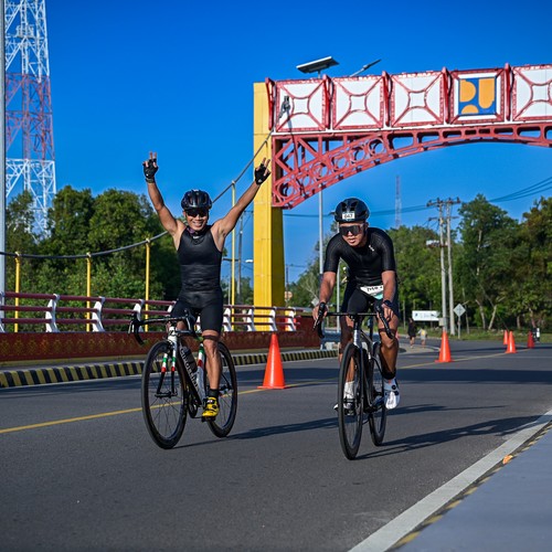 Race photo from Belitung Multisport Festival