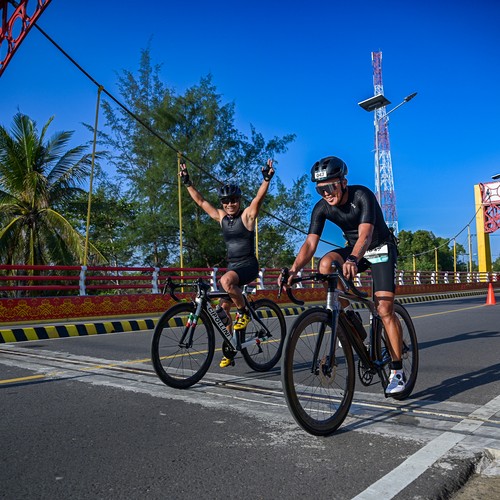 Race photo from Belitung Multisport Festival