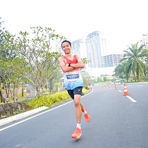 Race photo from BOGORUN 2026