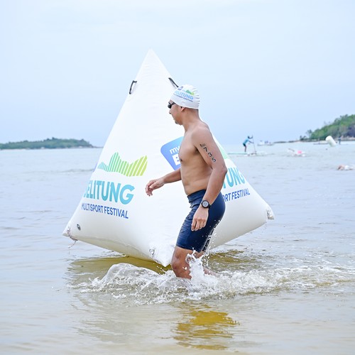 Race photo from Belitung Multisport Festival