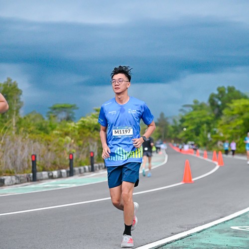 Race photo from Belitung Multisport Festival