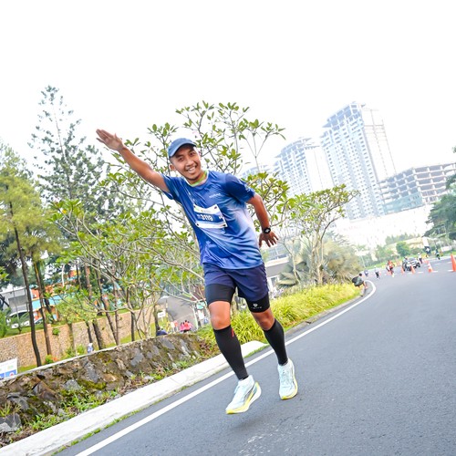Race photo from BOGORUN 2026