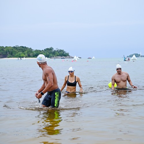 Race photo from Belitung Multisport Festival