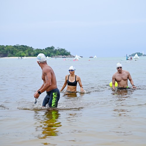 Race photo from Belitung Multisport Festival
