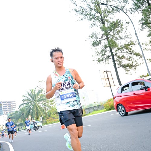 Race photo from BOGORUN 2026