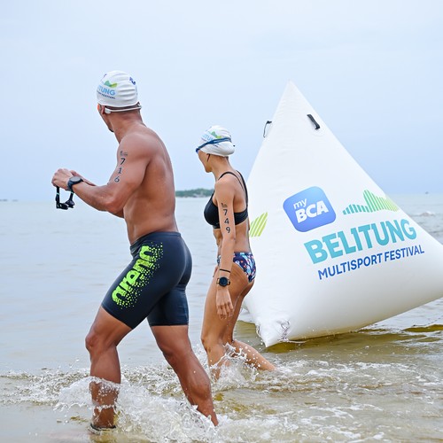 Race photo from Belitung Multisport Festival