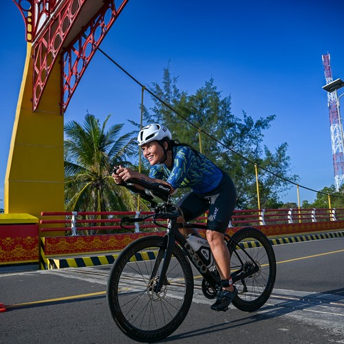 Race photo from Belitung Multisport Festival