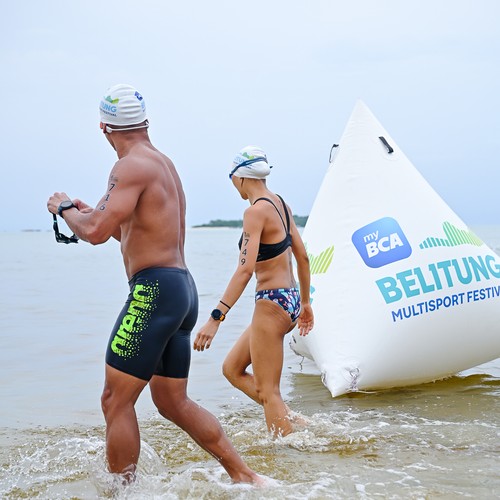 Race photo from Belitung Multisport Festival