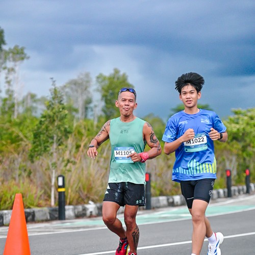 Race photo from Belitung Multisport Festival