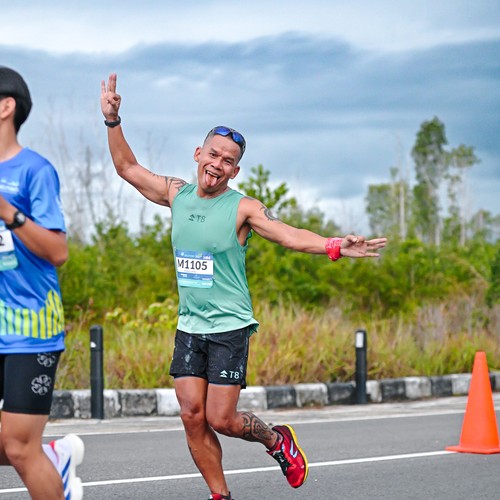 Race photo from Belitung Multisport Festival