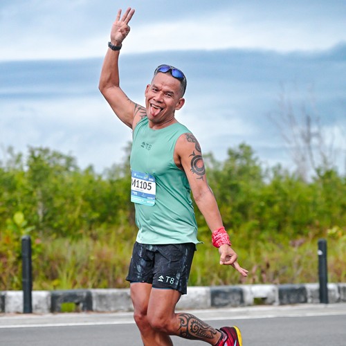 Race photo from Belitung Multisport Festival