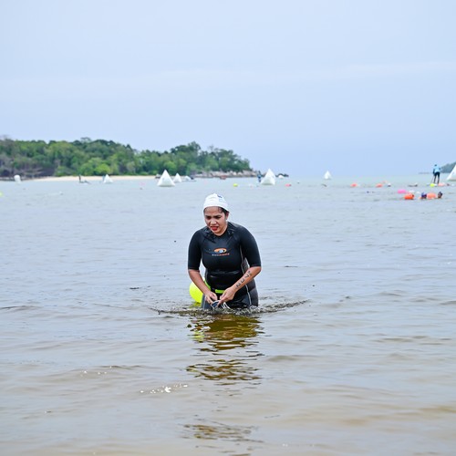 Race photo from Belitung Multisport Festival