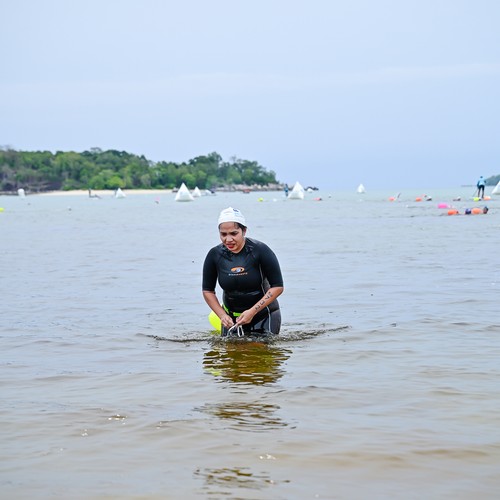 Race photo from Belitung Multisport Festival