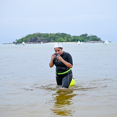 Race photo from Belitung Multisport Festival
