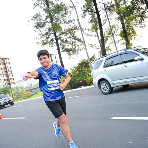 Race photo from BOGORUN 2026
