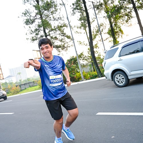 Race photo from BOGORUN 2026