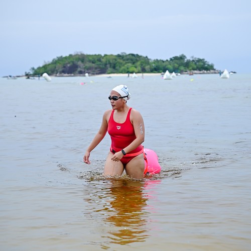 Race photo from Belitung Multisport Festival