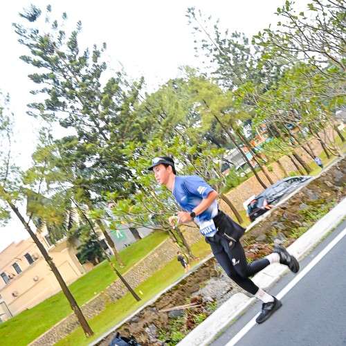 Race photo from BOGORUN 2026