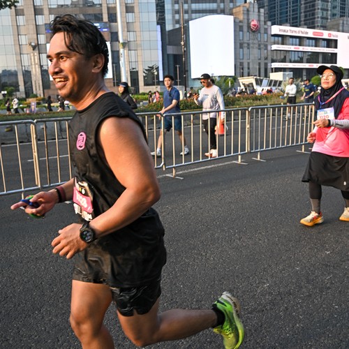 Race photo from SMARTFREN RUN 2026