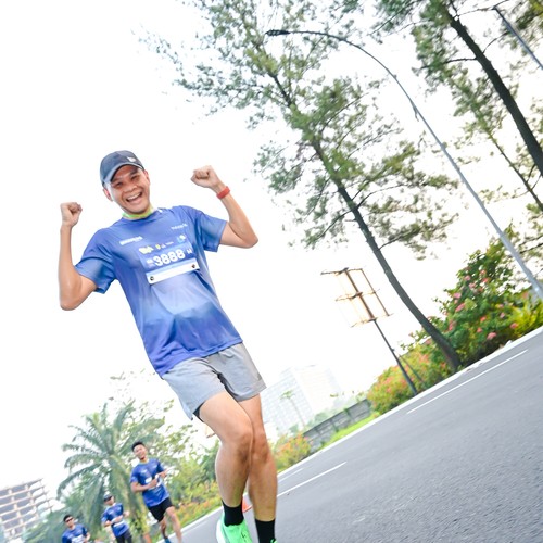 Race photo from BOGORUN 2026