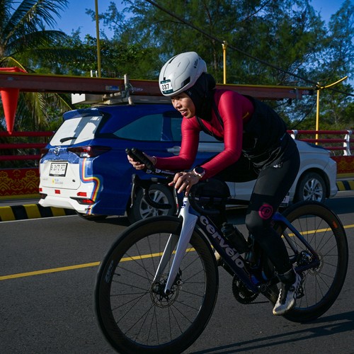 Race photo from Belitung Multisport Festival