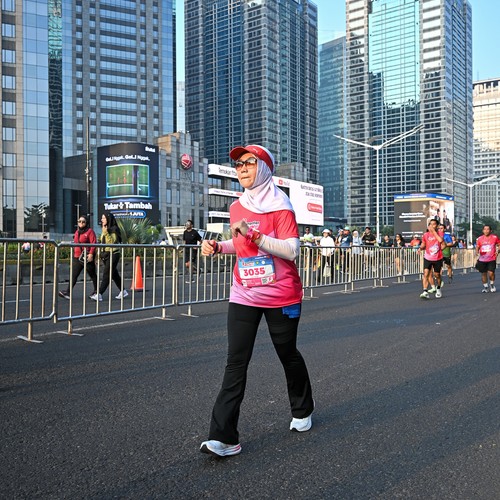 Race photo from SMARTFREN RUN 2026