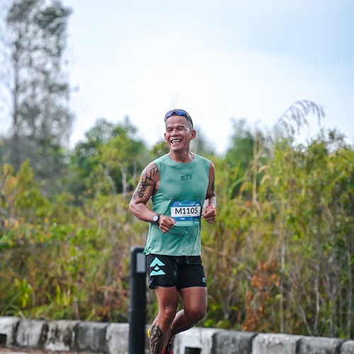 Race photo from Belitung Multisport Festival