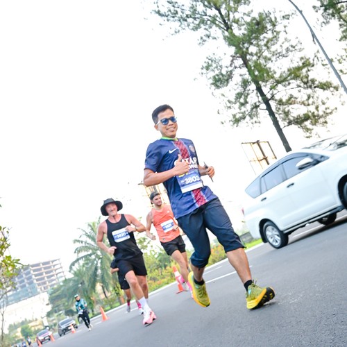 Race photo from BOGORUN 2026