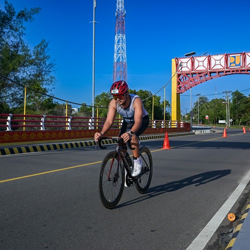 Race photo from Belitung Multisport Festival