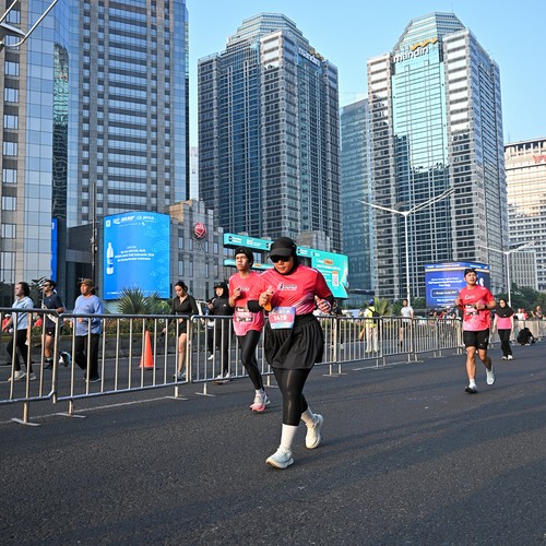 Race photo from SMARTFREN RUN 2026