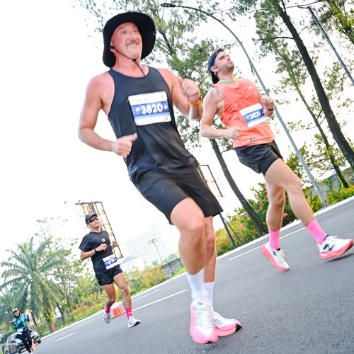 Race photo from BOGORUN 2026
